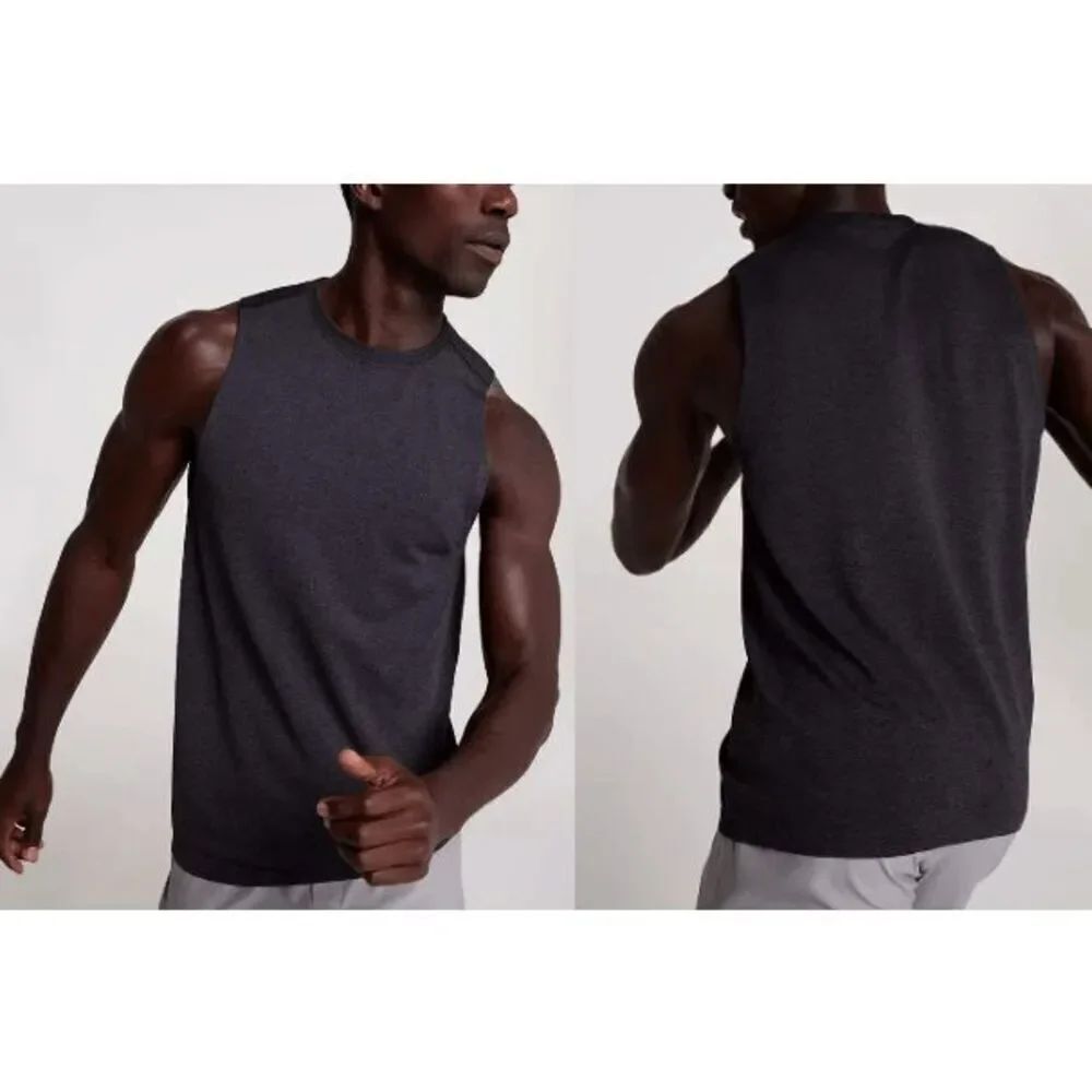 VRST Men's UPF 30+ Circuit Seamless Space Dye Tank Top S